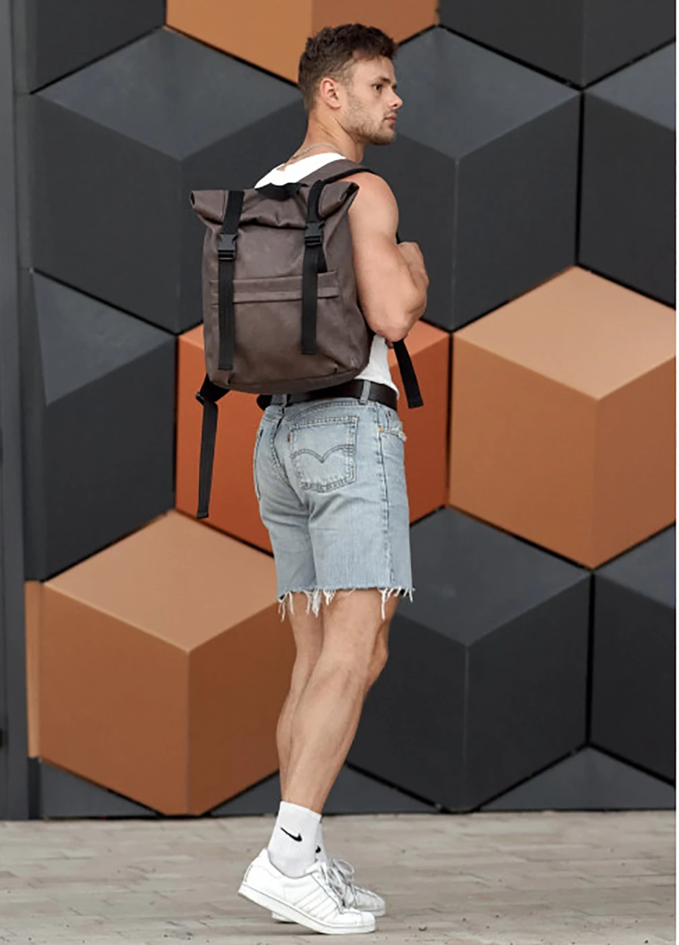 Мужской рюкзак ролл 41х30х16 см Sambag (250097153)
