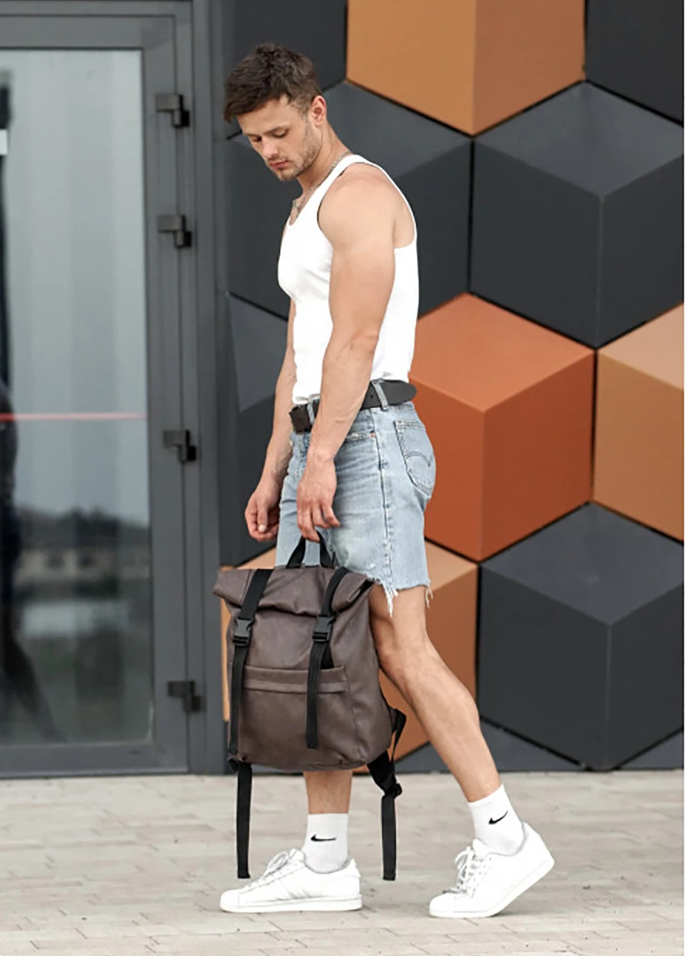 Мужской рюкзак ролл 41х30х16 см Sambag (250097153)