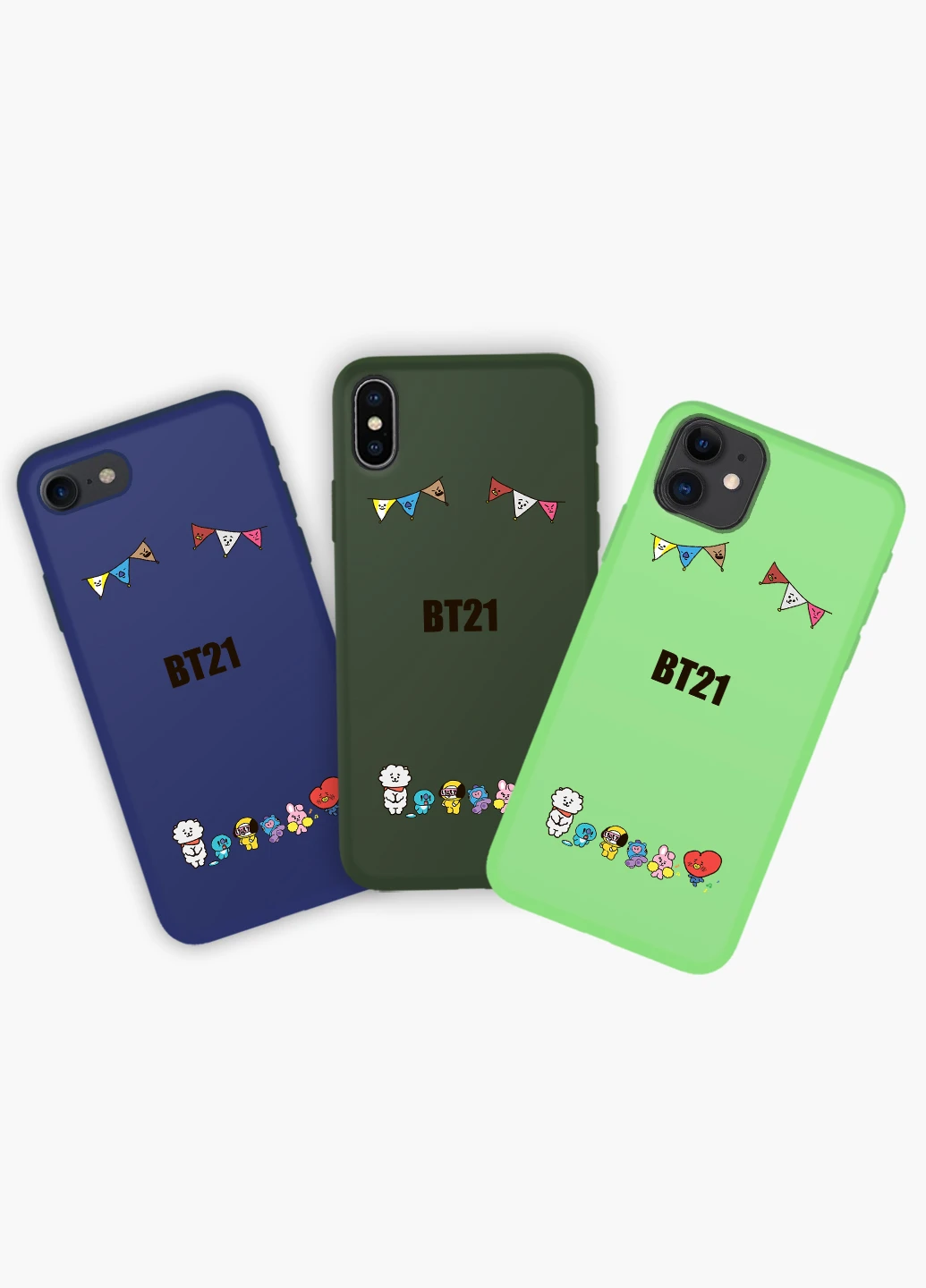 Чохол силіконовий Apple Iphone 11 БТС (BTS) (9230-1168) MobiPrint (219347522)