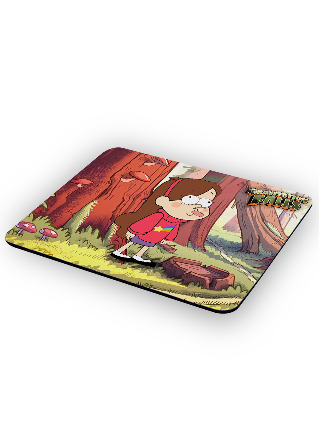 Килимок для мишки Мейбл Пайнс Гравіті Фолз (Mabel Pines Gravity Falls) (25108-2625) 22х18 см MobiPrint (222995246)
