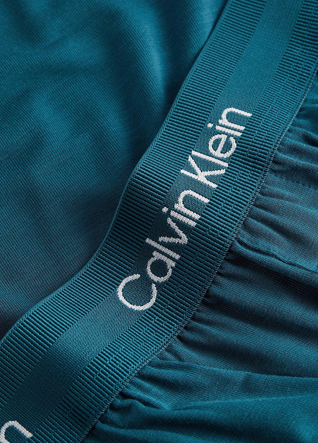 Синие домашние демисезонные брюки Calvin Klein