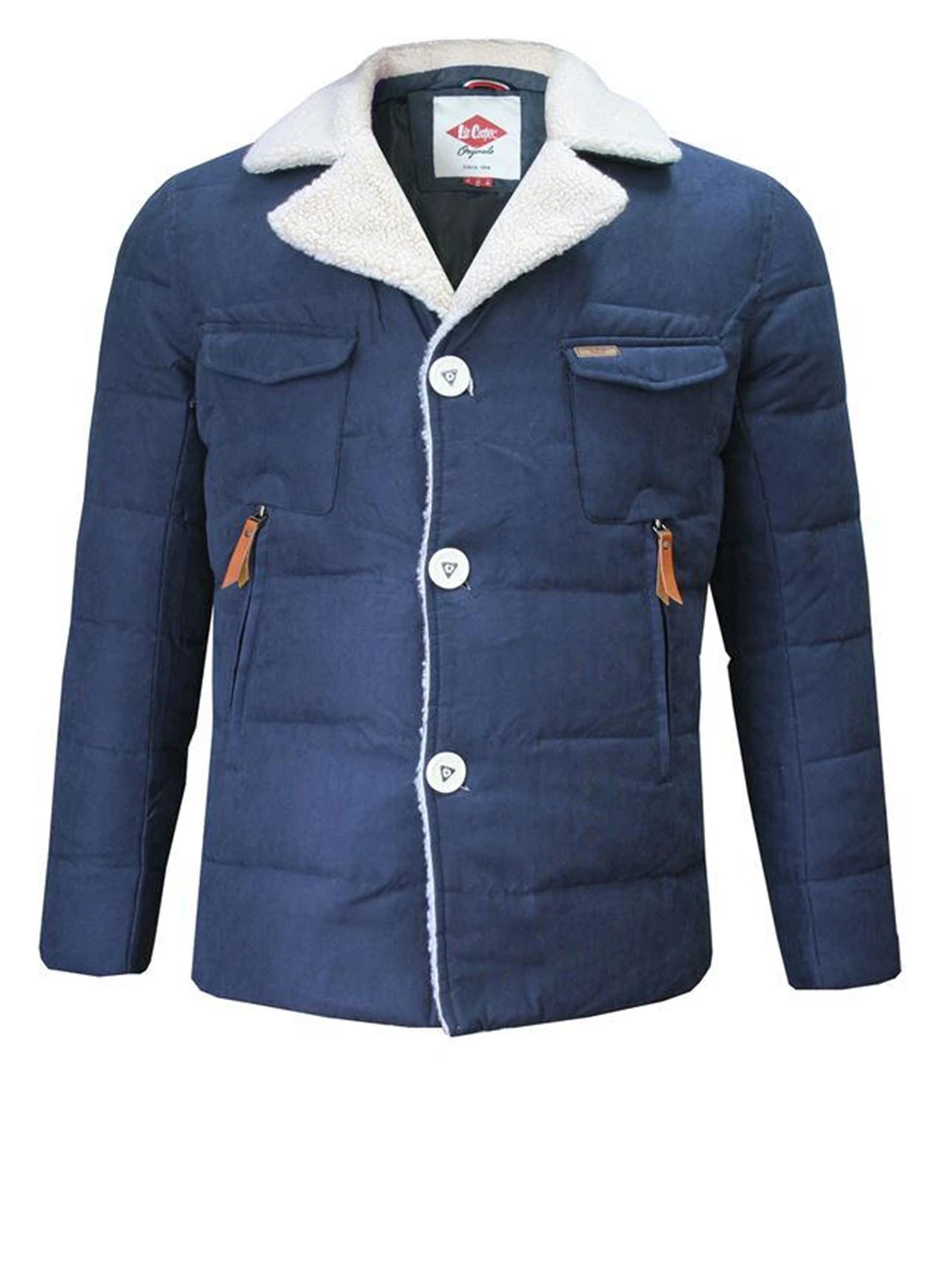 Темно-синя демісезонна куртка Lee Cooper