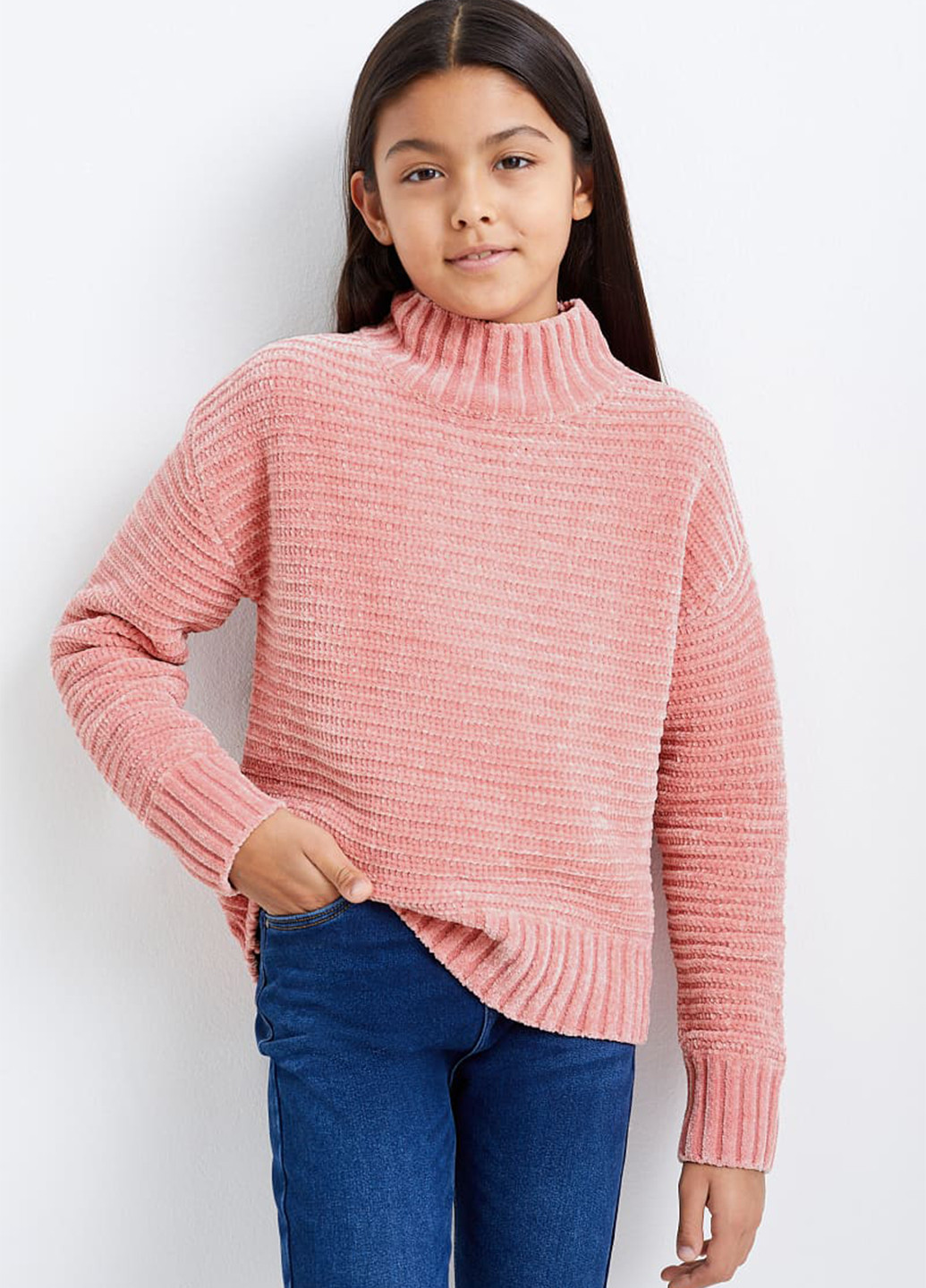 Рожевий демісезонний светр C&A