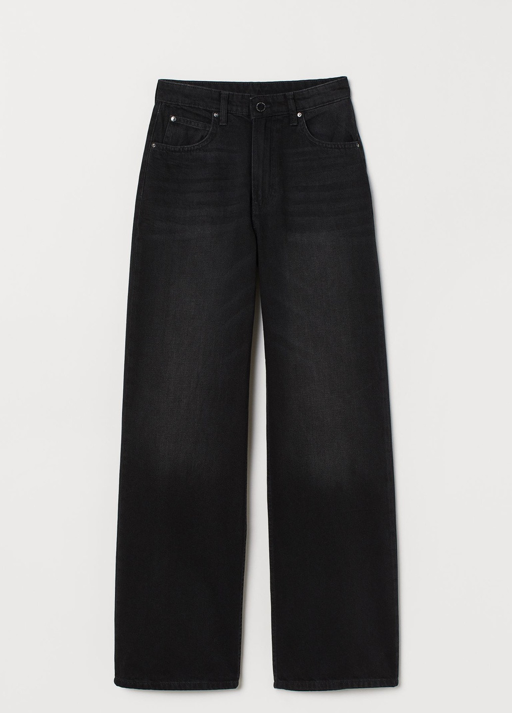 Черные летние джинсы H&M