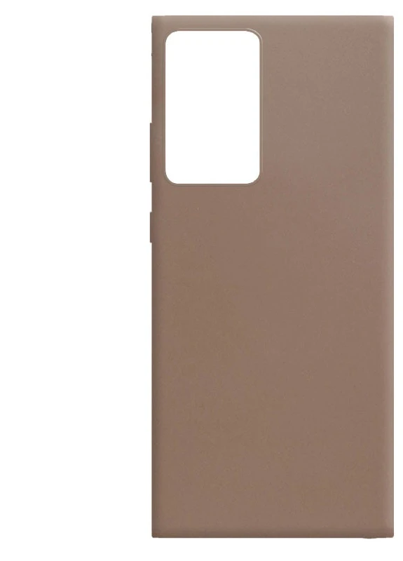 Силиконовый чехол Candy для Samsung Galaxy Note 20 Ultra Коричневый (is_00000038759_9) Epik (238480469)