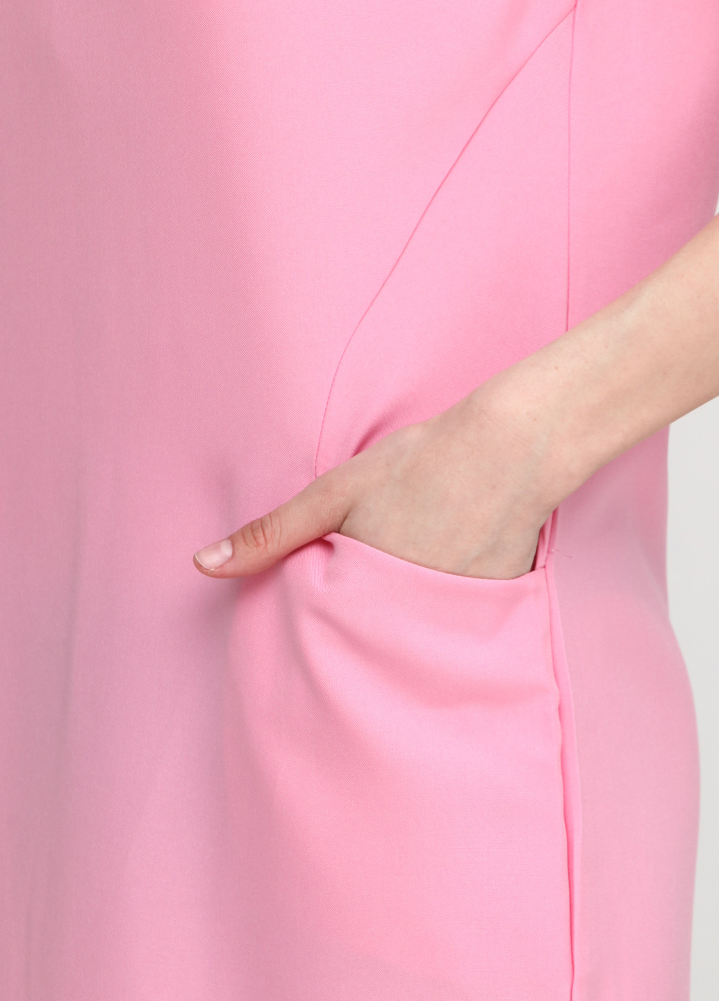 Рожева кежуал сукня ANVI однотонна