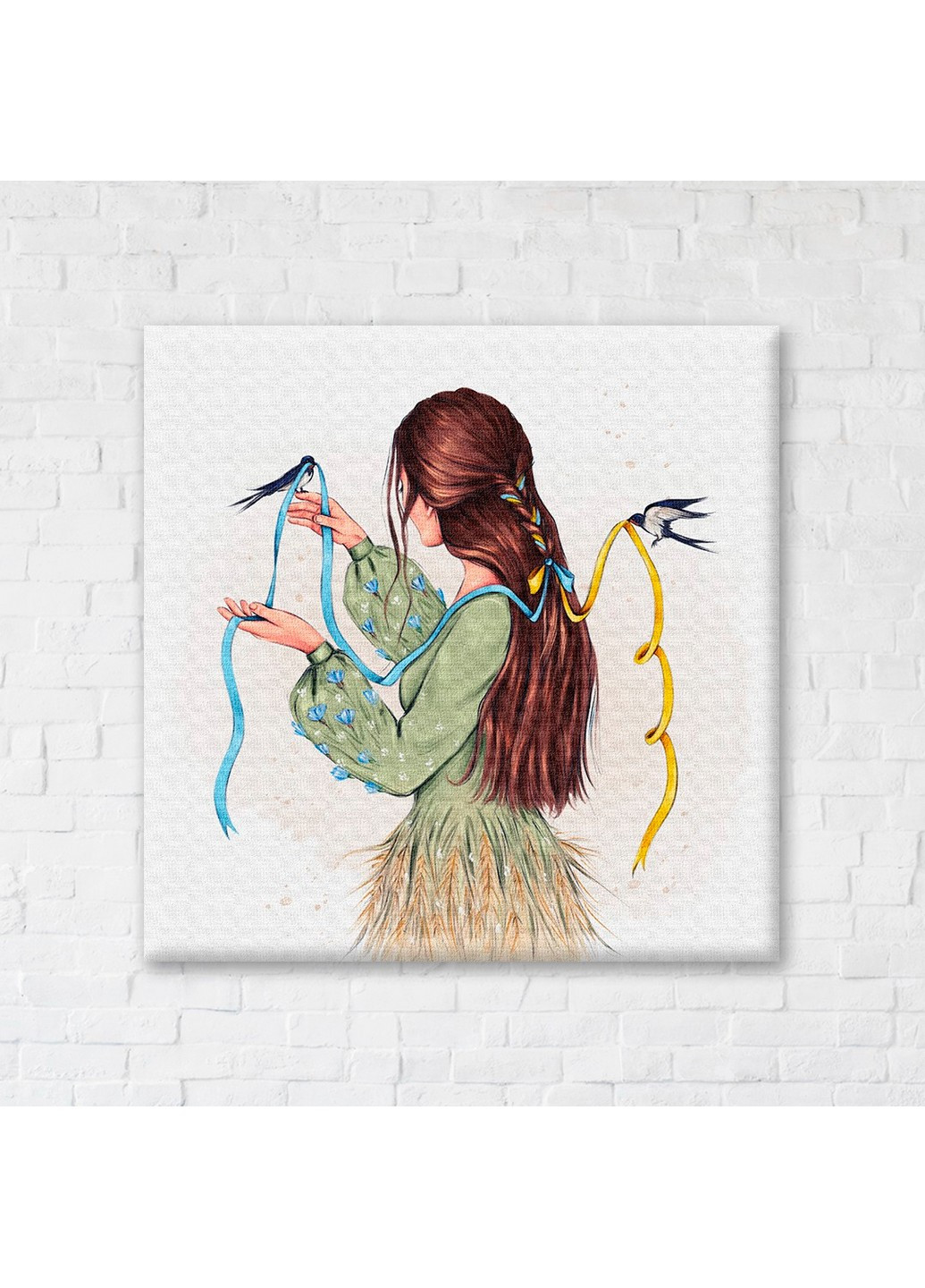 Картина-постер польоту волі © Alla Berezovska Brushme (255373604)