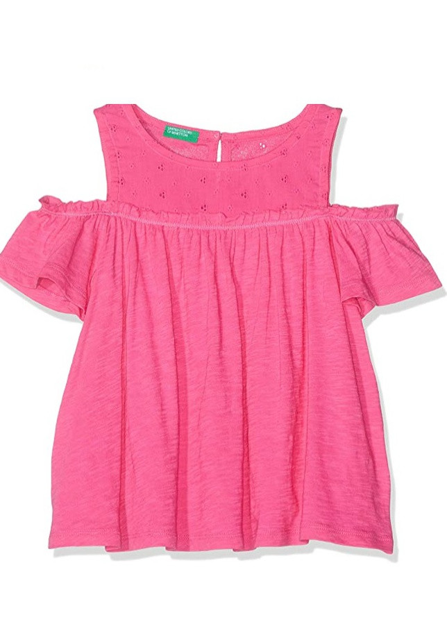 Розовая блузка United Colors of Benetton
