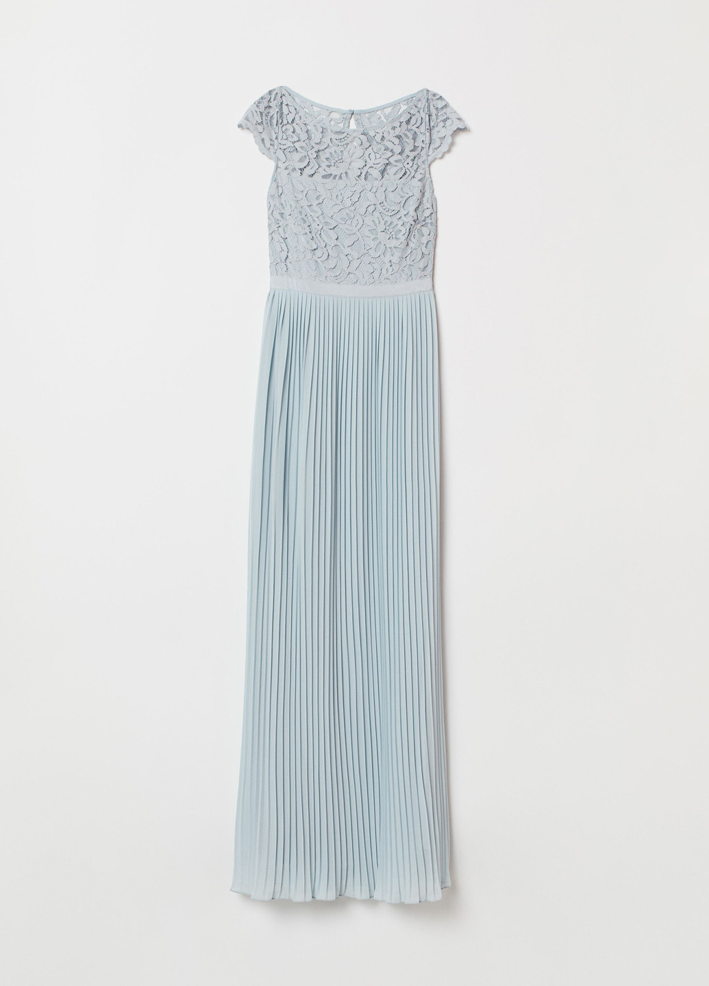 Світло-бірюзова вечірня сукня плісована, в грецькому стилі, а-силует H&M однотонна