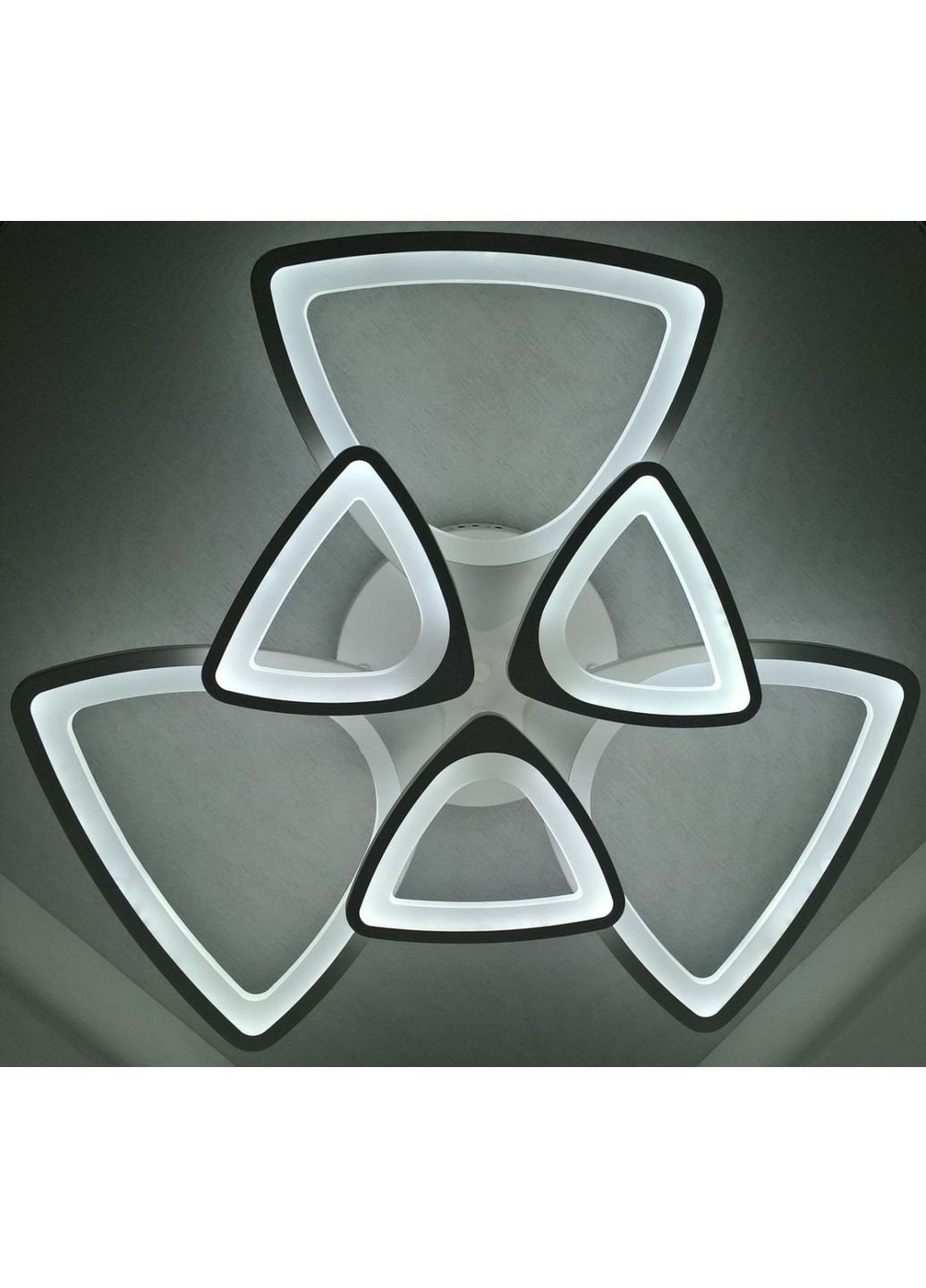 Люстра потолочная LED с пультом A2282/3+3-wh Белый 14х67х67 см. Sunnysky (253627301)