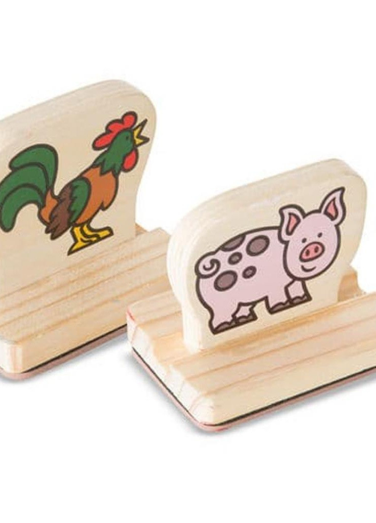 Набір для творчості Melissa & Doug Мої перші штампи Тварини ферми (MD12390) Melissa&Doug (202365509)