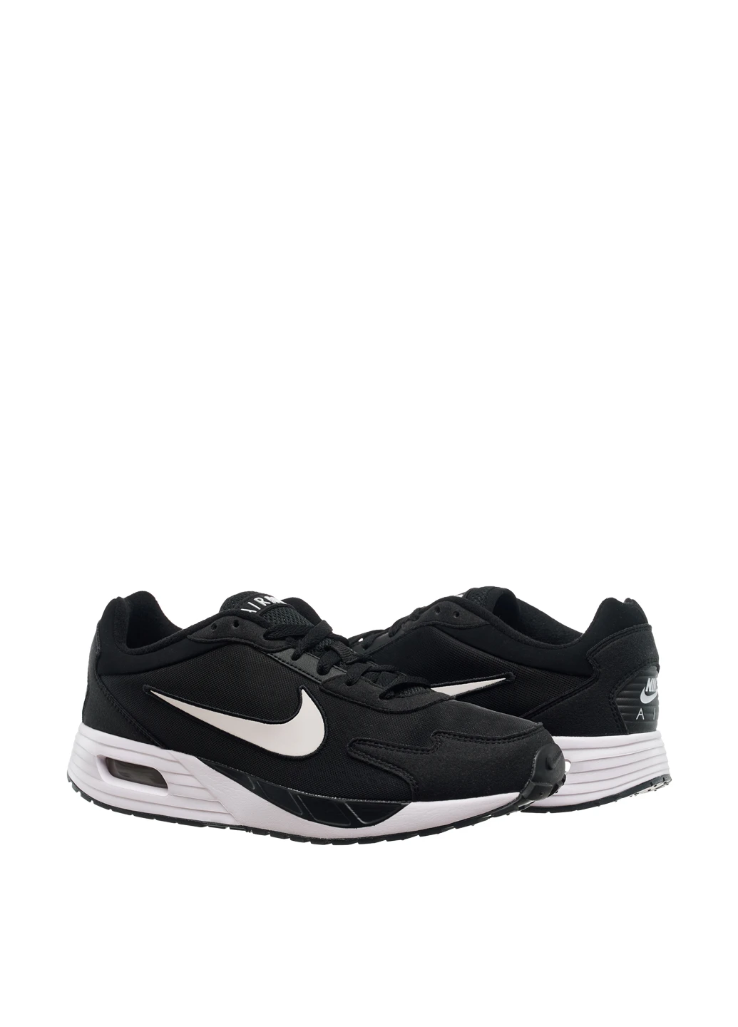 Чорно-білі кросівки dx3666-002 демісезон Nike Air Max Solo