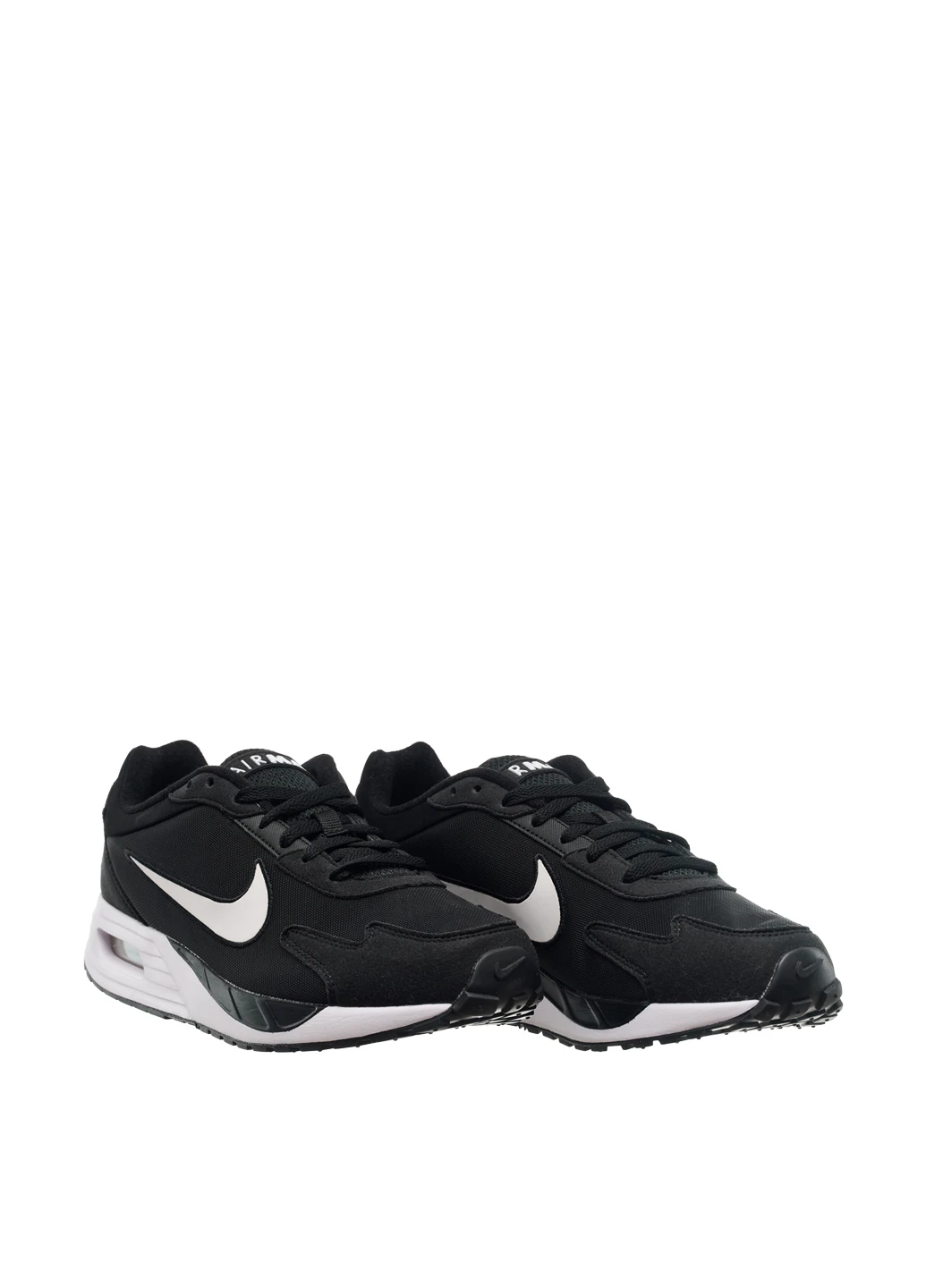 Чорно-білі кросівки dx3666-002 демісезон Nike Air Max Solo