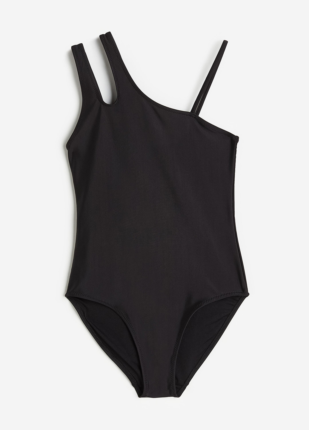 Чорний літній купальник суцільний H&M