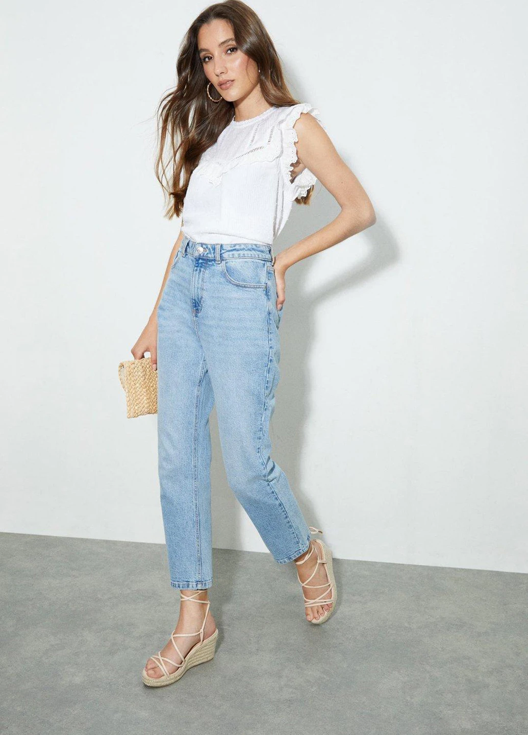 Белая блуза Dorothy Perkins