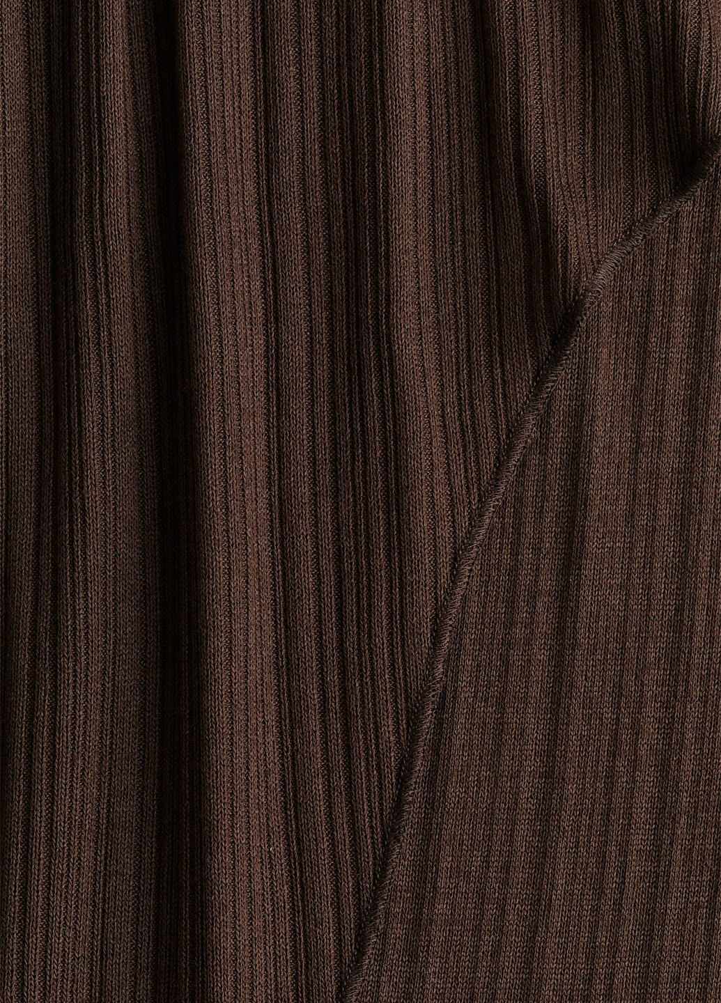 Темно-коричневое кэжуал платье H&M однотонное