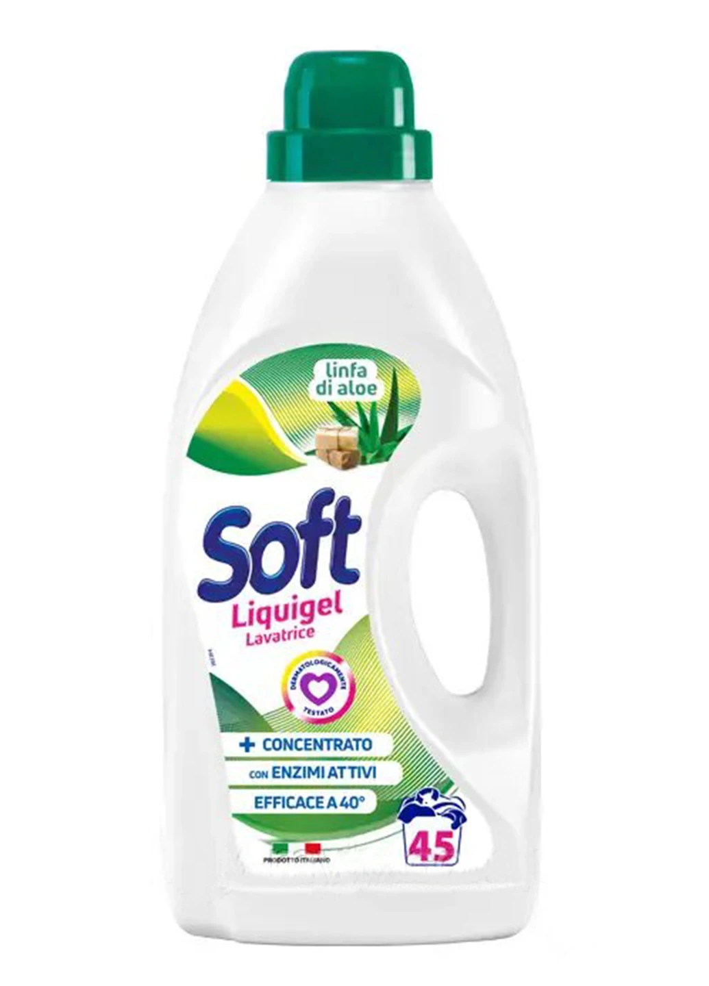 Гель для стирки Linfa di Aloe 2,25л 45 стирок Soft (254868626)