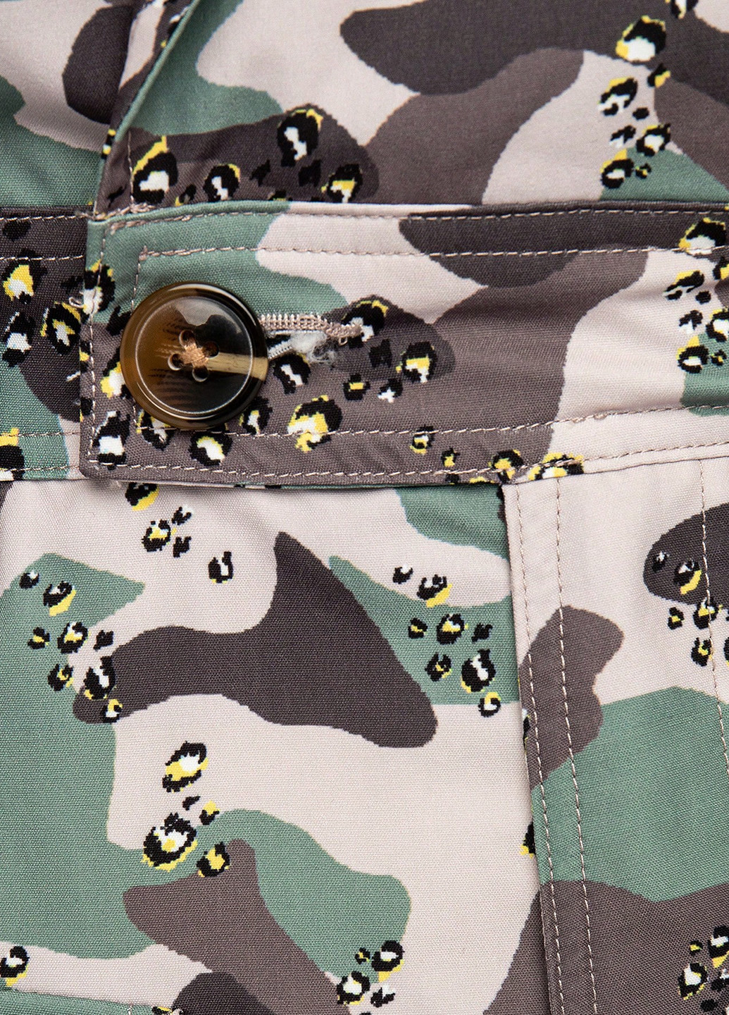 Комбінезон SHEIN комбінезон-шорти камуфляжний комбінований кежуал поліестер