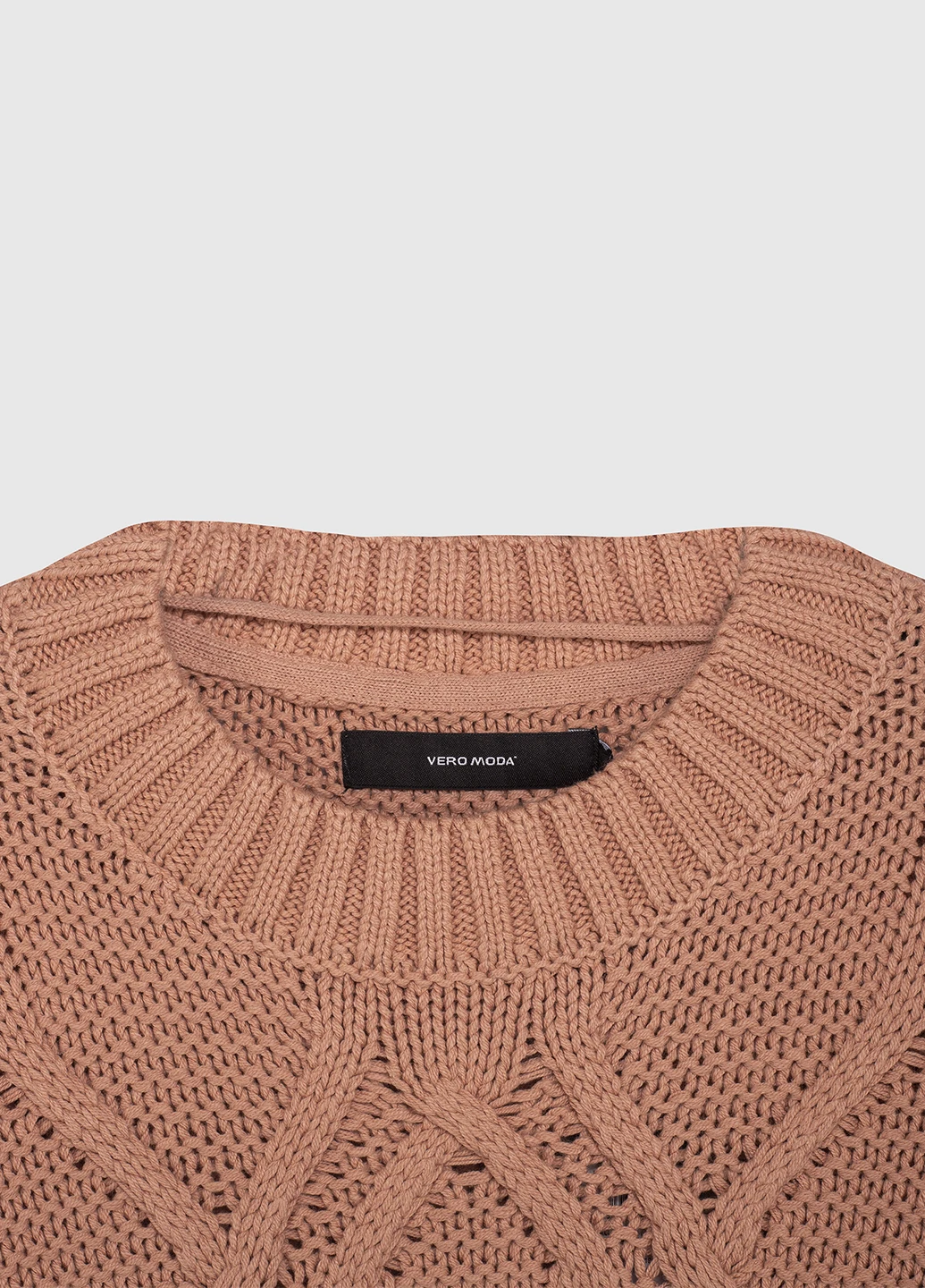 Бежевый демисезонный свитер джемпер Vero Moda