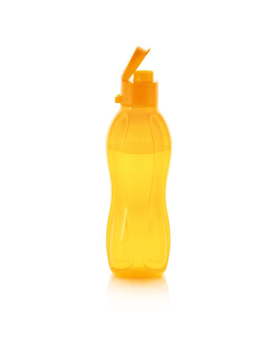 Эко-, 0,75 л Tupperware бутылка с клапаном оранжевая