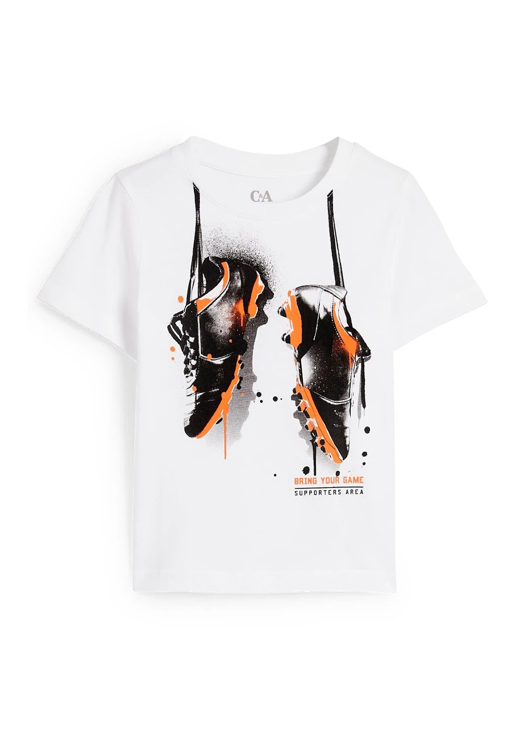 Біла літня футболка C&A