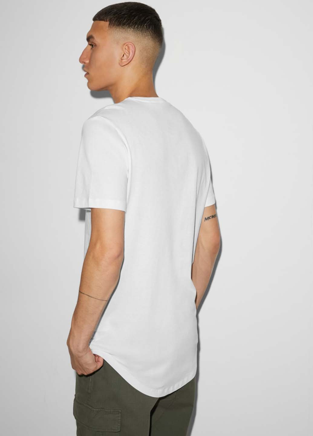 Белая футболка Clockhouse