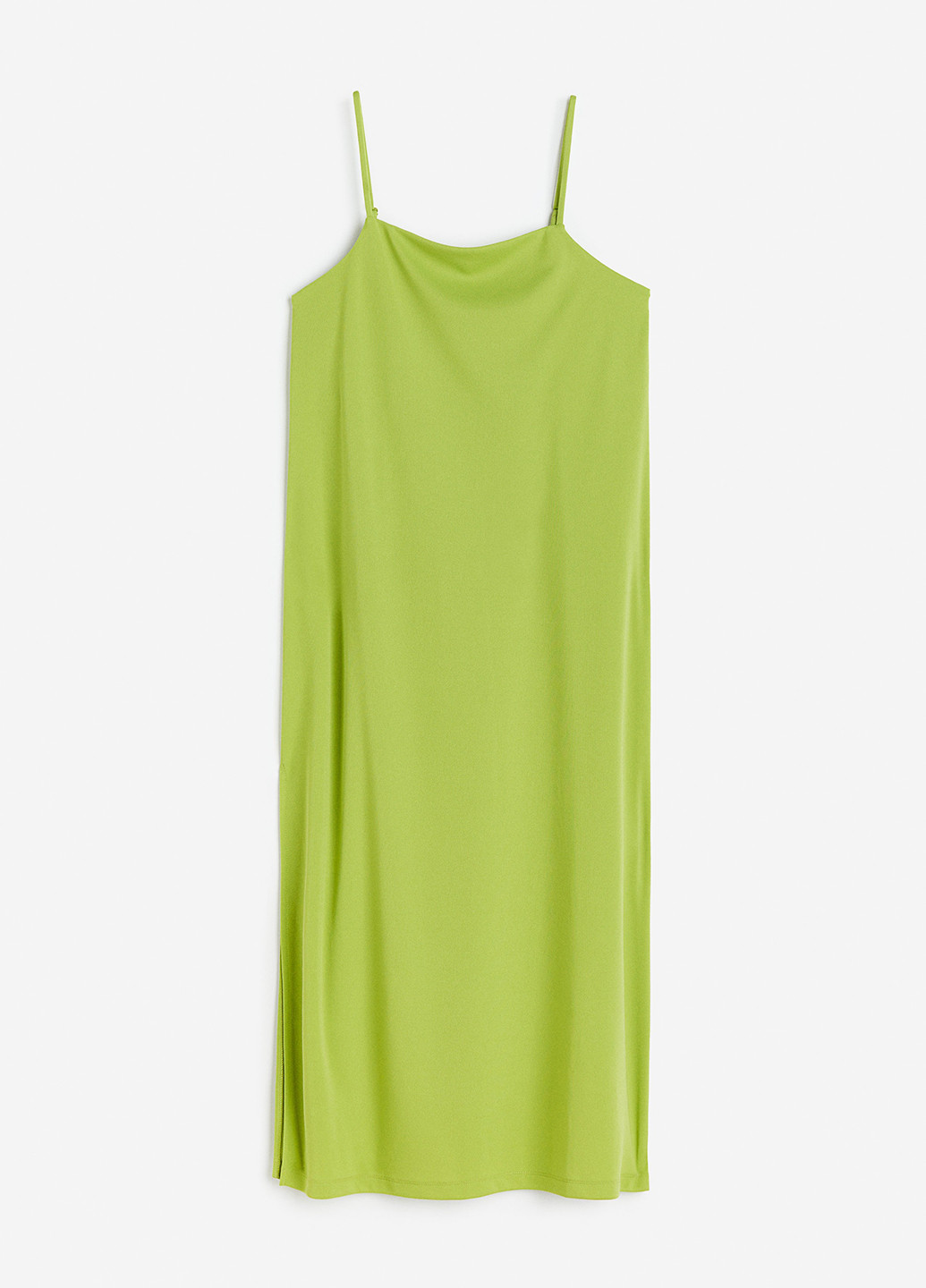Салатова кежуал сукня сукня-комбінація H&M однотонна