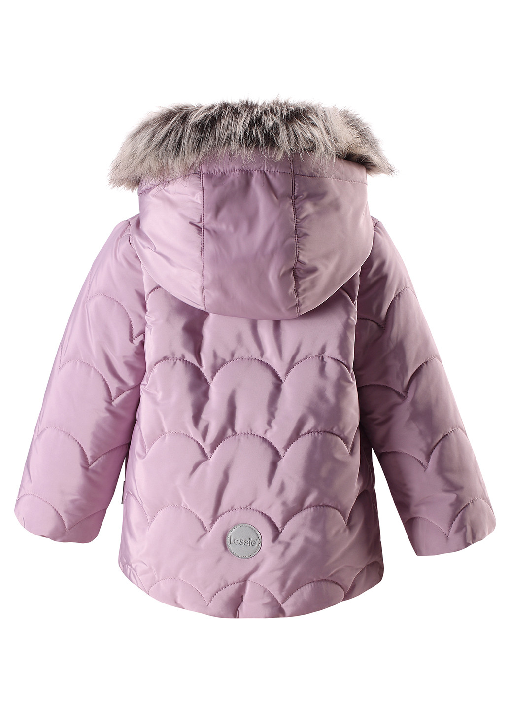 Светло-розовая зимняя куртка Lassie by Reima