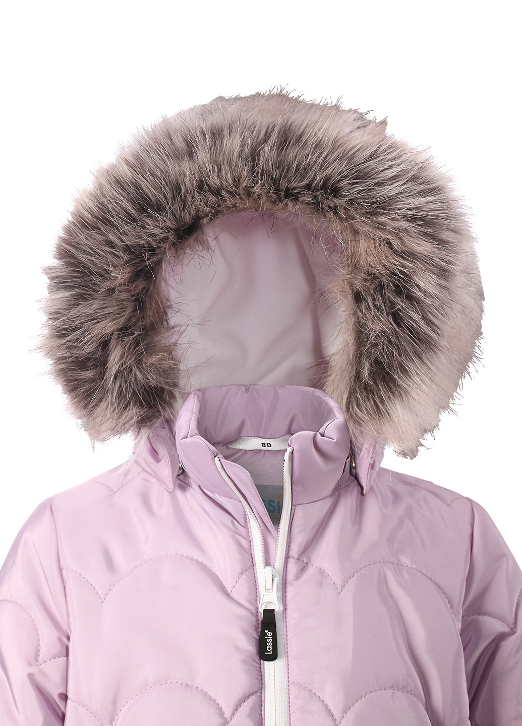 Светло-розовая зимняя куртка Lassie by Reima