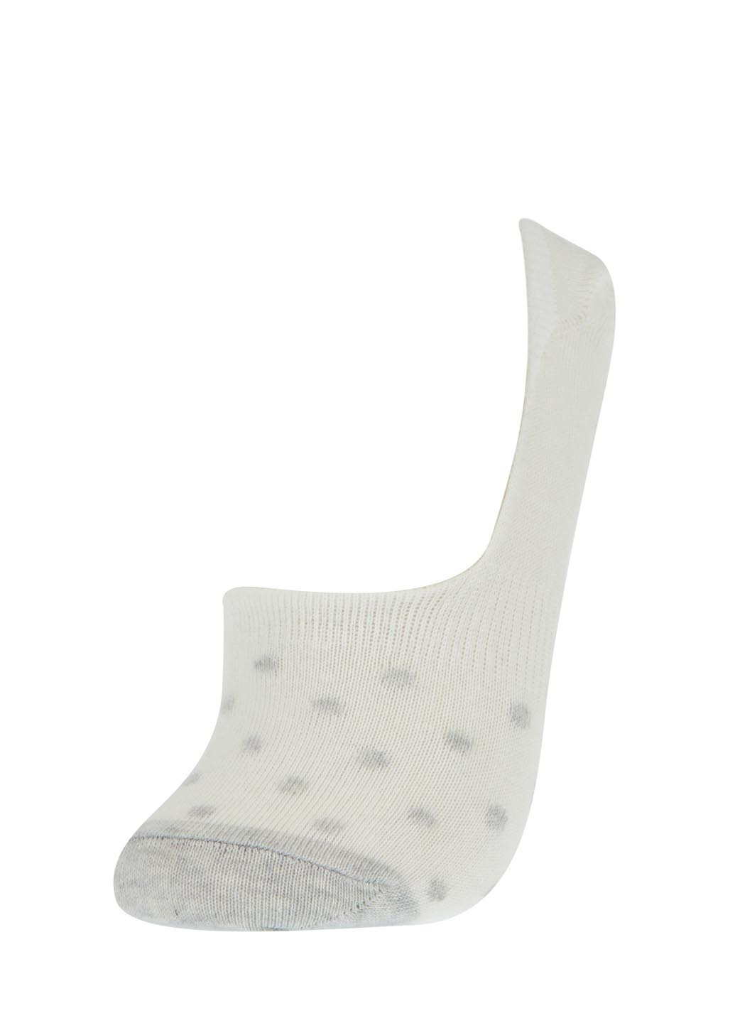 Шкарпетки (3 пари) DeFacto без ущільненого носка білі повсякденні