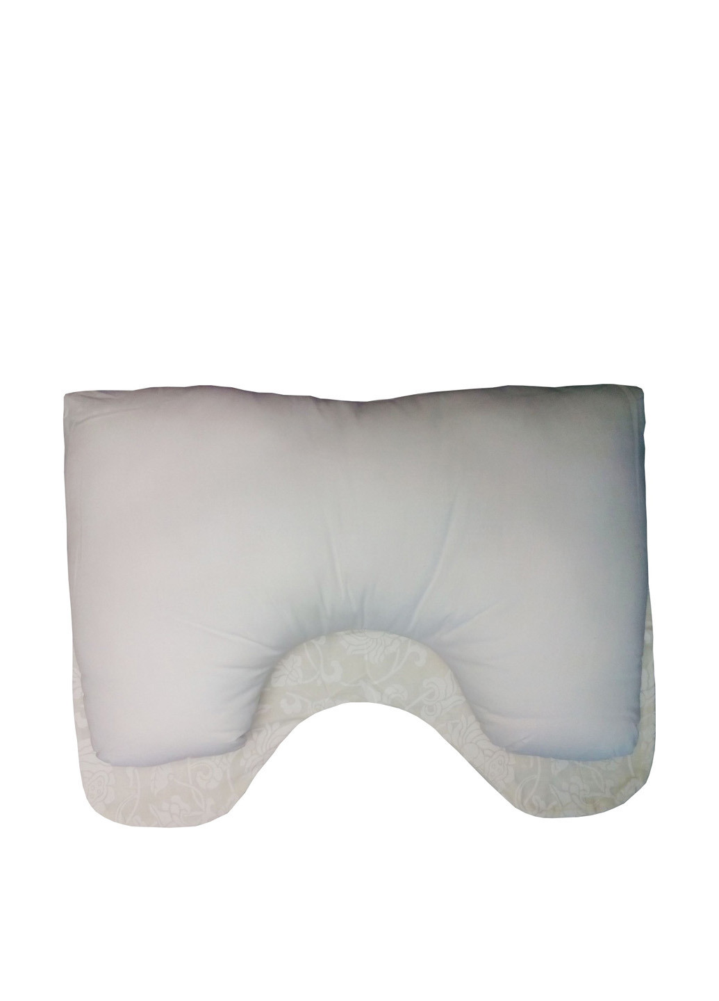 Подушка с наволочкой, 40х60 см Bilana однотонная белая