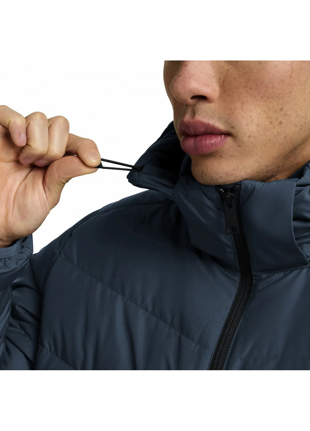 Синий демисезонный Пуховик Jack Wolfskin