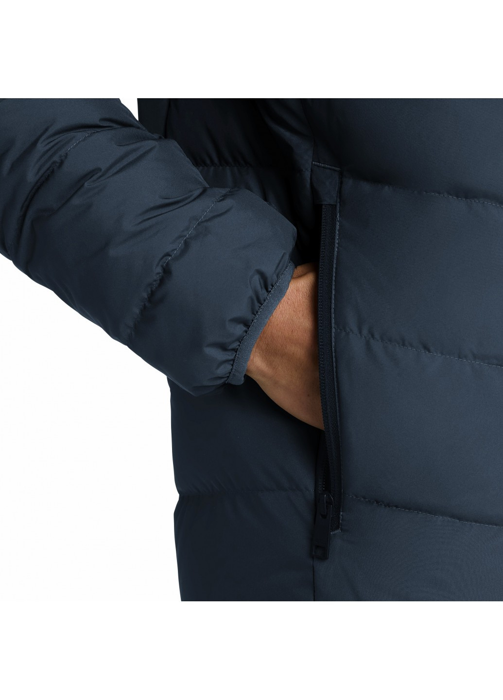 Синий демисезонный Пуховик Jack Wolfskin