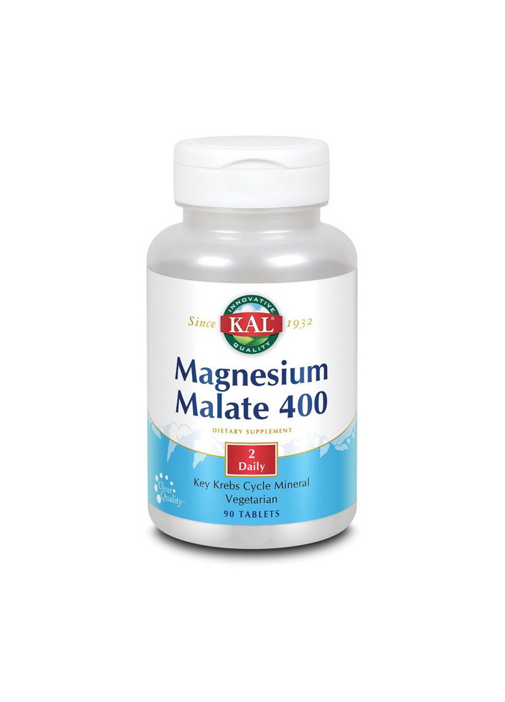 Магний Magnesium Malate 400 mg 90 таблеток KAL (255407841)