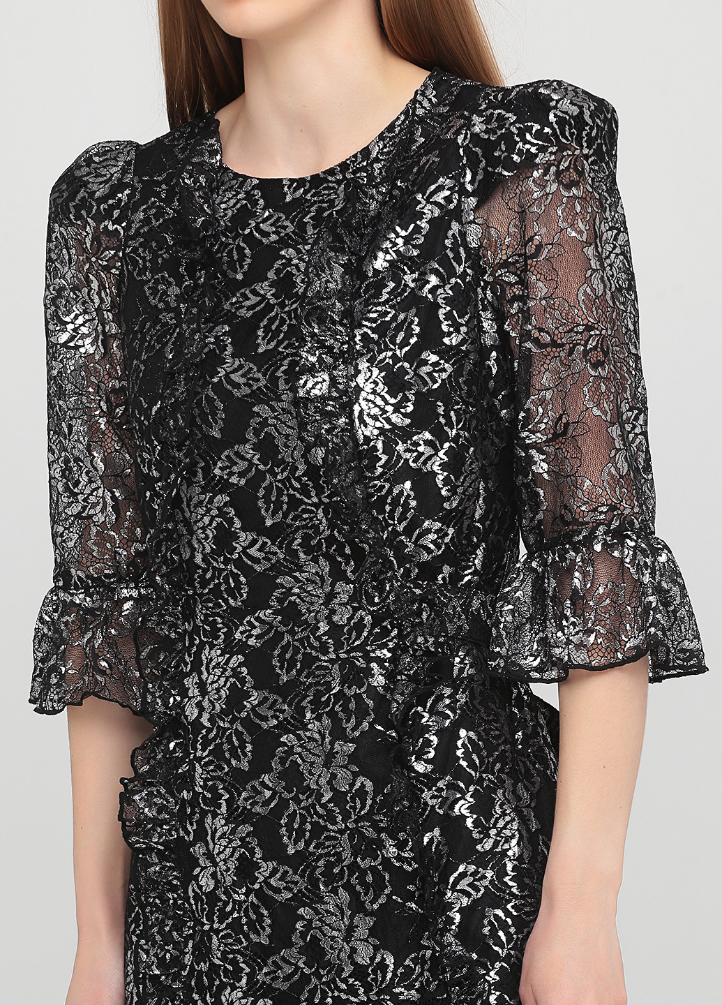 Чорна кежуал сукня H&M однотонна