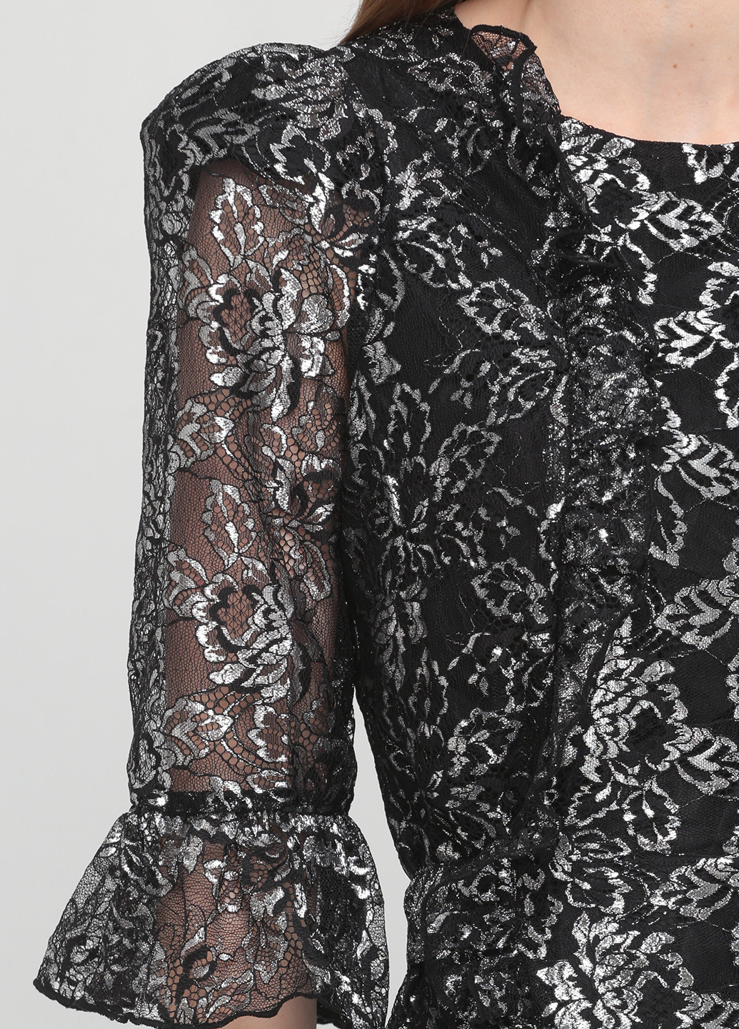 Чорна кежуал сукня H&M однотонна