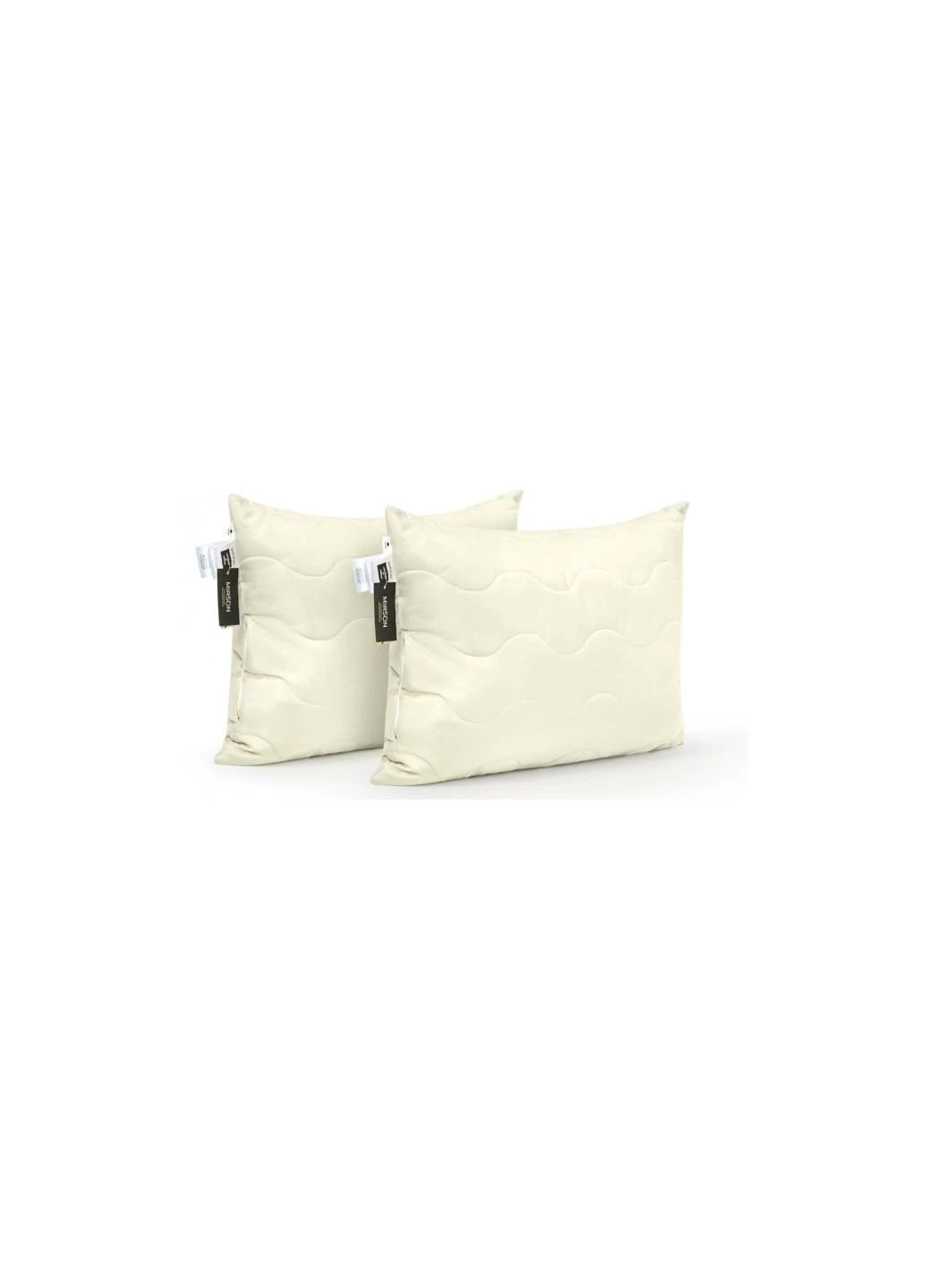 Подушка Набір бавовняних 1626 Eco Light Creamy середні (2200002652353) No Brand (254014267)