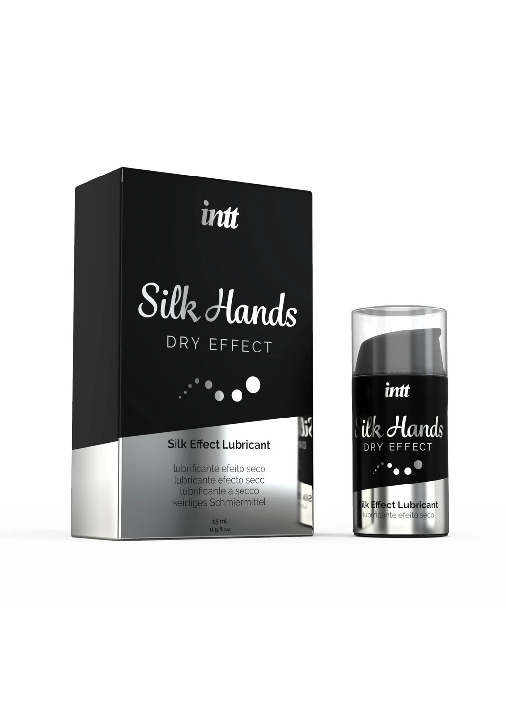 Ульта-густий силіконовий лубрикант Silk Hands (15 мл) з матовим ефектом Intt (251851883)