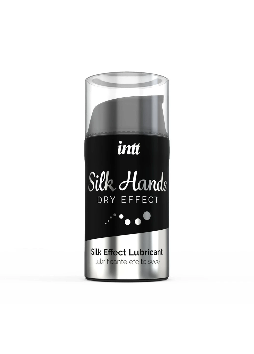 Ульта-густий силіконовий лубрикант Silk Hands (15 мл) з матовим ефектом Intt (251851883)