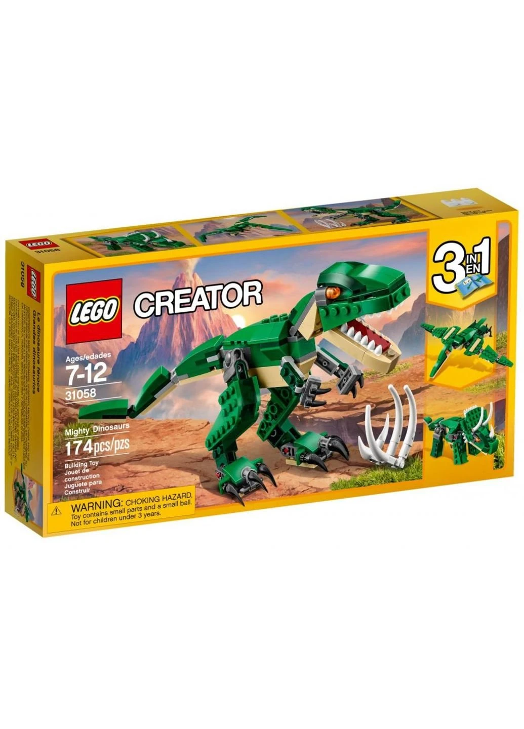 Конструктор Creator Грозний динозавр (31058) Lego Creator Грозный динозавр (198484669)