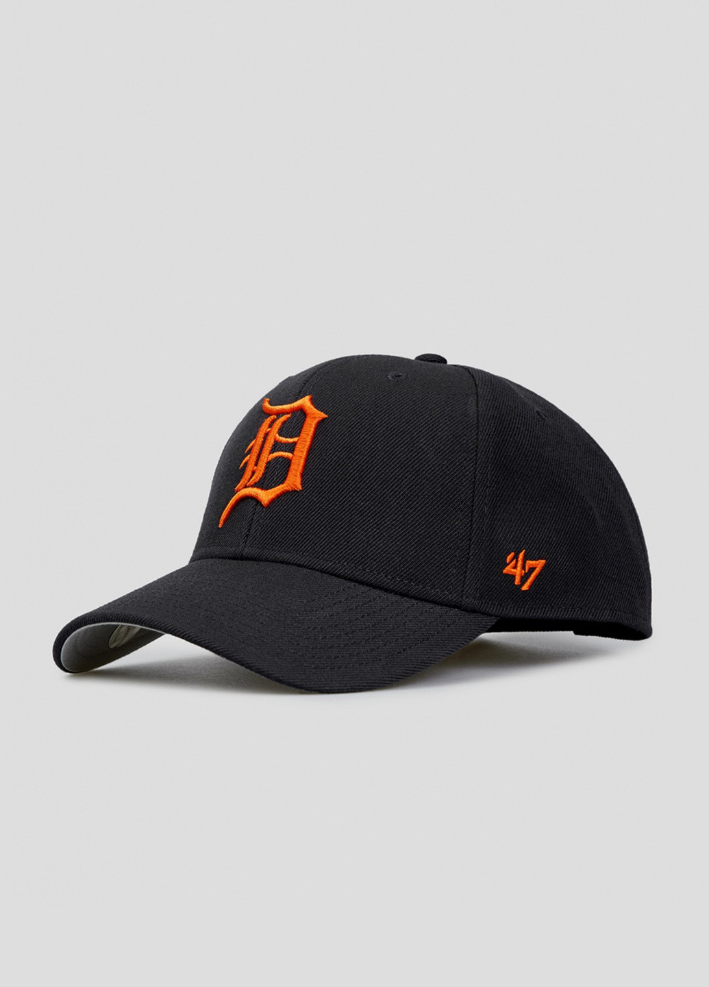 Черная кепка Detroit Tigers 47 Brand (255240984)