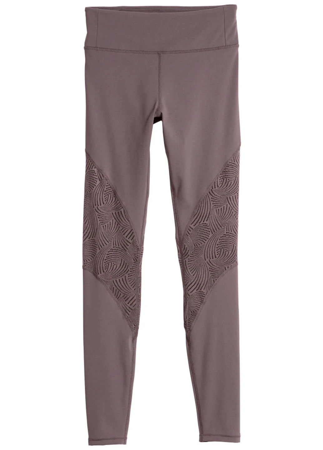 Коричневые демисезонные леггинсы H&M