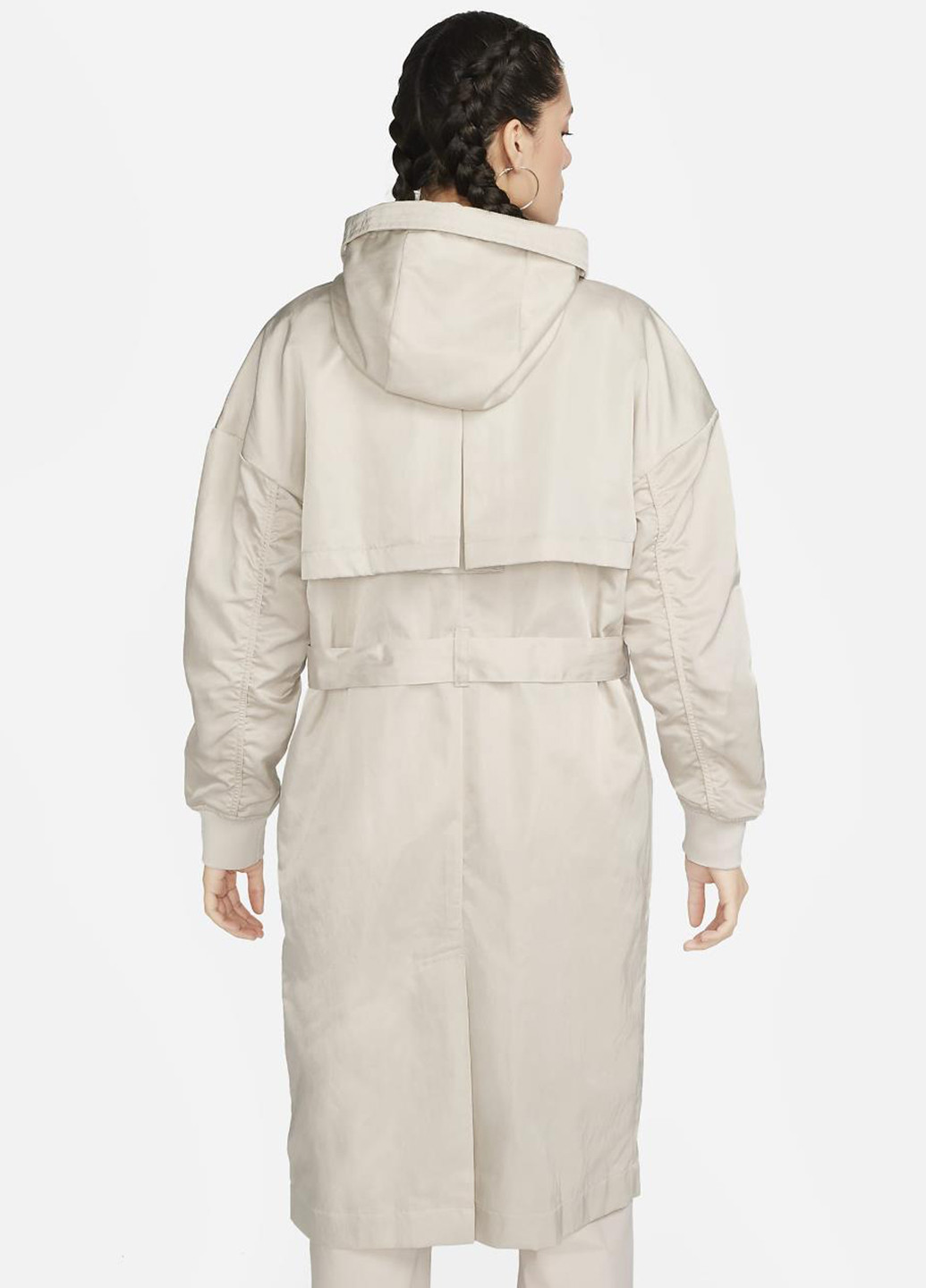 Світло-бежева демісезонна куртка fb4521-104 Nike Essentials Trench Jacke