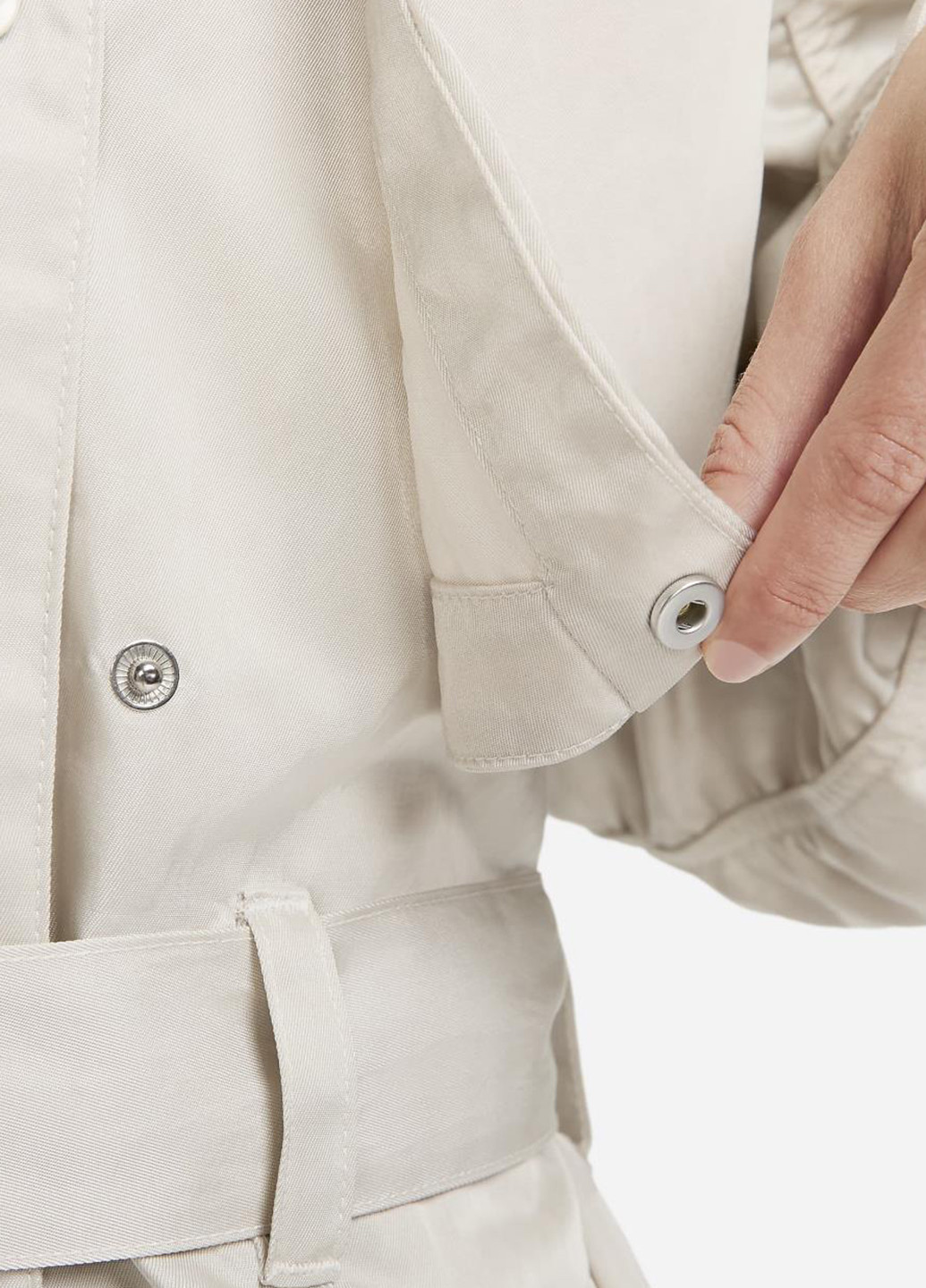 Світло-бежева демісезонна куртка fb4521-104 Nike Essentials Trench Jacke