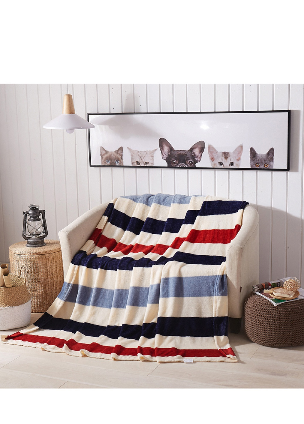 Плед мікрофібра 200х220 см ТМ TAG (252155083)