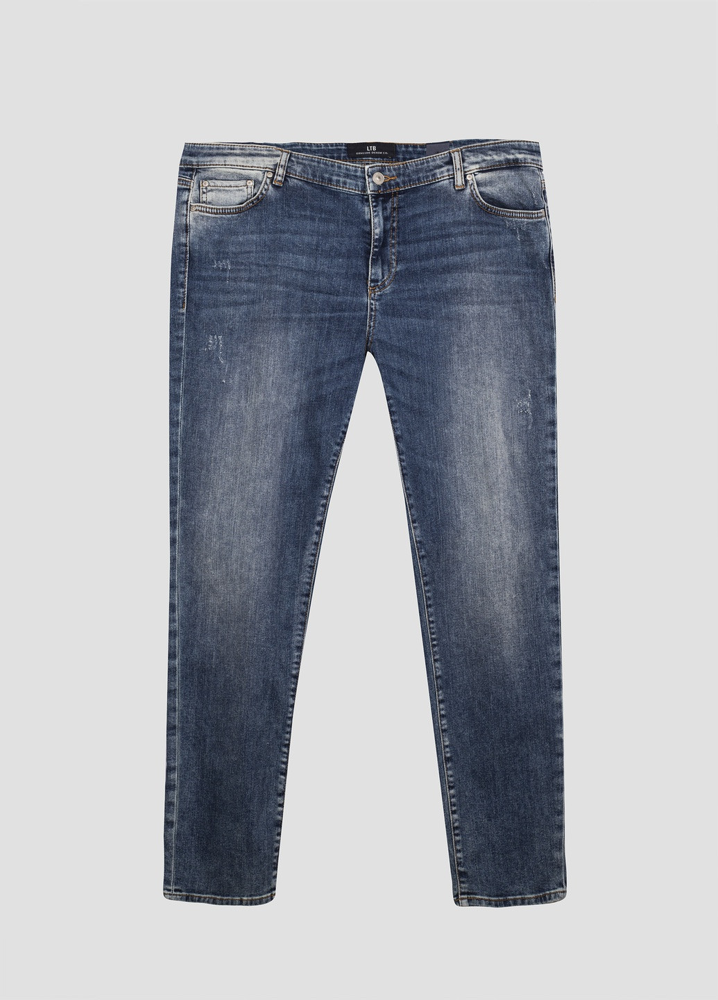 Серо-коричневые кэжуал демисезонные брюки Pepe Jeans