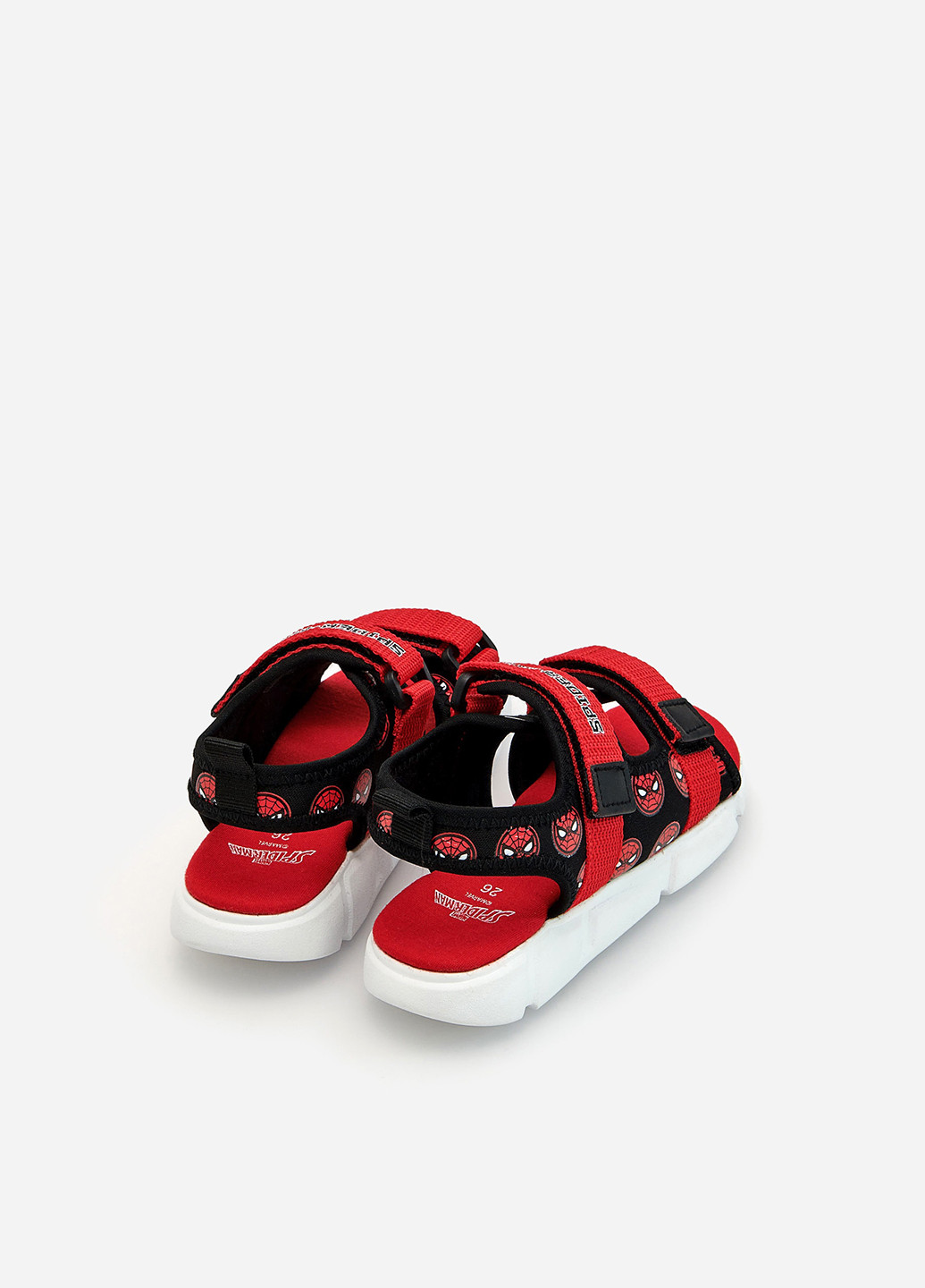 Красные кэжуал сандалии Reserved на липучке