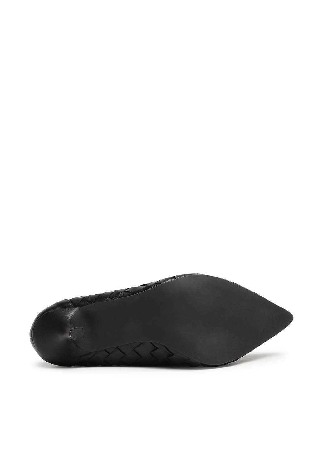 Напівчеревики WFA1537-1 DeeZee туфлі-човники однотонні чорні кежуали