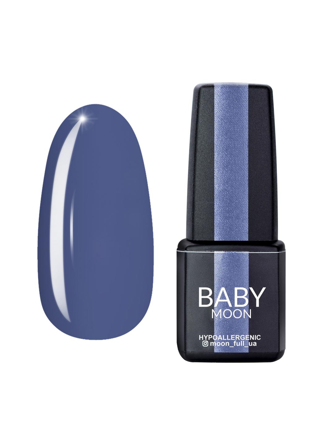 Гель лак BABY Cold Ocean Gel polish, 6 мл №016 сизый Moon (251417418)