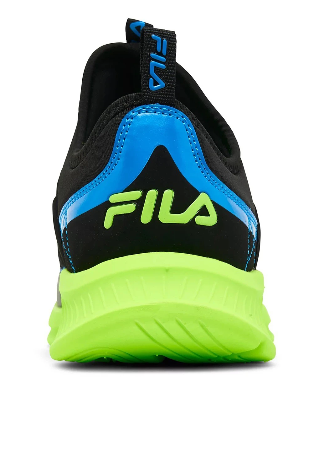 Черные демисезонные кроссовки Fila